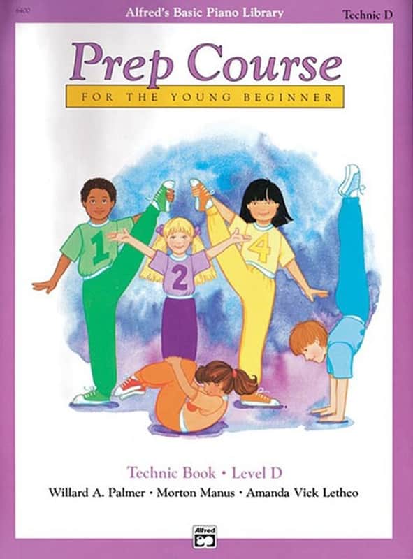 Alfreds Basic Piano Prep Course Technic Book Level D image 1
