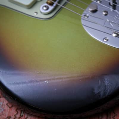 FENDER USA Custom Shop '62 Reissue Jazzmaster Jrny Relic "Swamp Burst" (2025) image 12