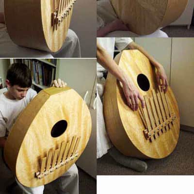 Cloud Nine 13 note Chromatic Marimbula - Giant Bass Kalimba - Acoustic Electric image 8