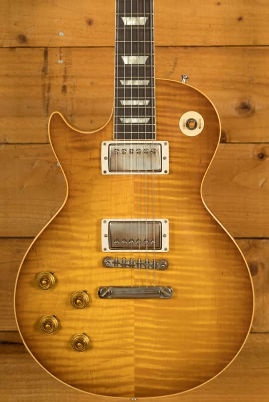 Gibson Custom 1959 Les Paul Standard | Golden Poppy Burst - VOS *Left Handed* image 1