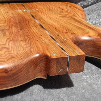 Babik Custom Telecaster Style body, Long board style, Walnut on wormy Butternut , Light weight, Handmade 2026 image 9