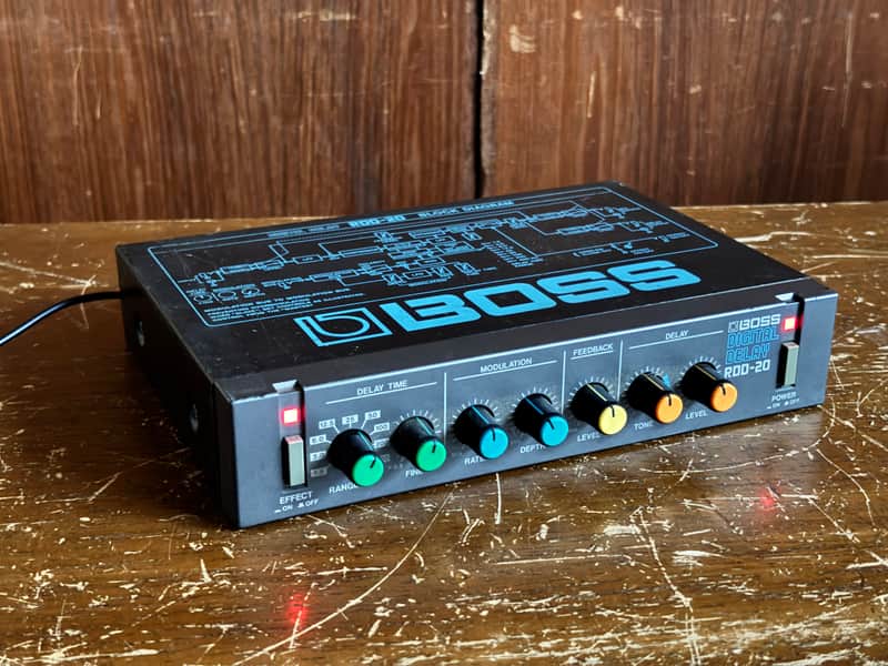 BOSS デジタルディレイ RDD-20 Boss RDD-20 Micro Rack Series Digital Delay | Reverb Australia