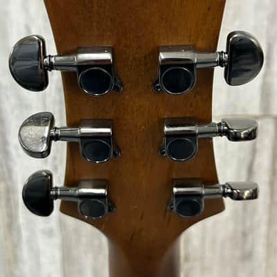 Mitchell MX430QAB Exotic Series Acoustic-Electric Guitar Regular Midnight Black Edge Burst image 9