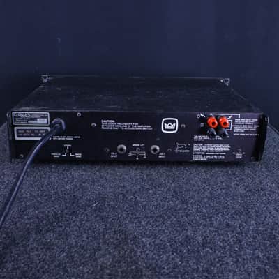 Crown Power Base 2 2-Channel Power Amplifier 1990s - Black image 3