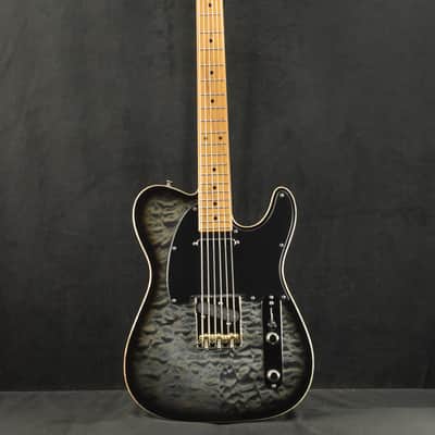 Tom Anderson Top T Icon Contoured Atlantic Storm to Black Edge Burst with Binding image 2