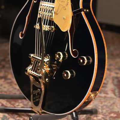 Gretsch Falcon Center Block LTD Electric Guitar with String-Thru Bigsby - Midnight Sapphire with Hardshell Case image 4