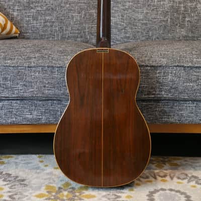 Early 1900's French Parlor Guitar - Mirecourt René Gérome Salon, Gypsy Parlor - Romantic Nylon String image 6