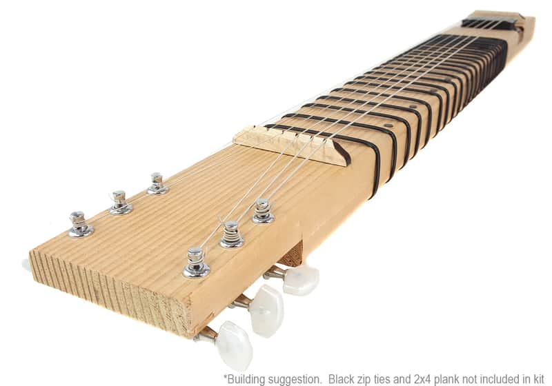 2x4 Lap Steel Guitar Kit - the DIY Slide Guitar - You supply the 2x4! image 1