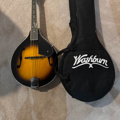 Washburn M1K A-Style Mandolin 2010s - Tobacco Sunburst image 1