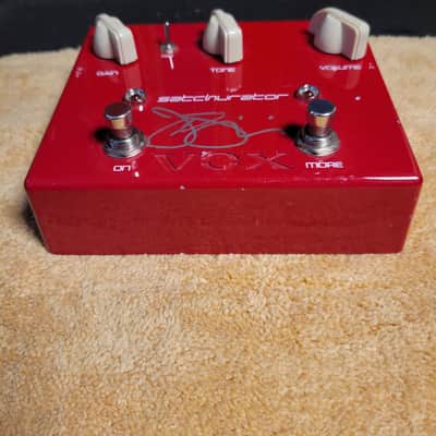 Vox Satchurator Red Autographed by Joe image 6