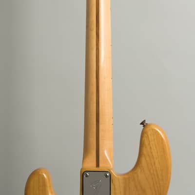 Fender Precision Bass Solid Body Electric Bass Guitar (1980), ser. #S901348, black gig bag case. image 9