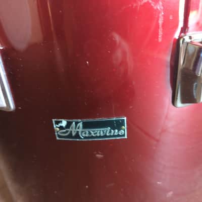 Vintage Red Maxwin 16" Concert Tom image 2
