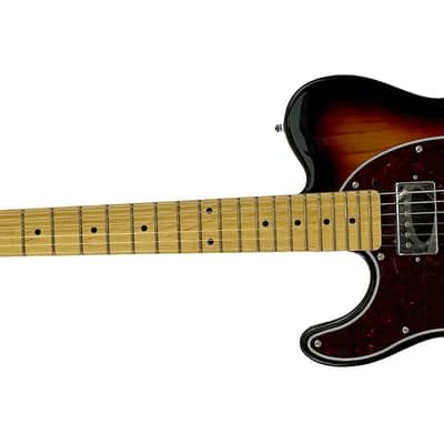 G&L Tribute ASAT Classic Bluesboy Semi-Hollow 3-Tone Sunburst, MP image 3