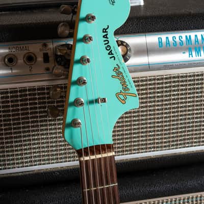 1962 Fender Jaguar Foam Green image 2