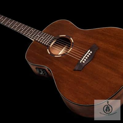 Washburn WLO12SE Woodline 10 Series Acoustic-Electric All Mahogany Orchestra; Free Shipping image 5