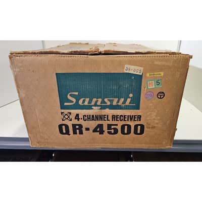 Sansui QR-4500 Quadraphonic Receiver image 11