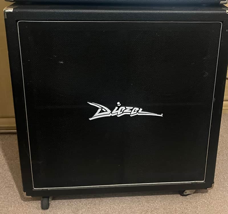 Diezel 412-FV Front-Loaded 240-Watt 4x12" Guitar Speaker Cabinet 2010s - Black image 1