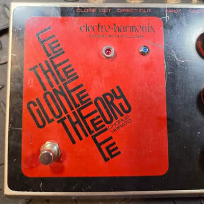Electro-Harmonix Clone Theory Reverse Logo LED/Rate LED Added Vintage image 4