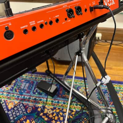 Vox Continental 61-Key Performance Organ with Stand and V861 Expression Pedal 2017 - Present - Red image 6