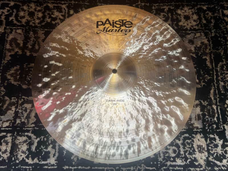 Paiste 20" Masters Dark Ride Cymbal - Traditional image 1