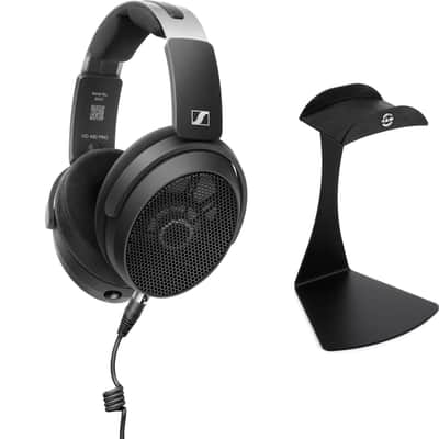 Sennheiser HD 490 Pro Open-back Studio Headphones with Table Stand image 1