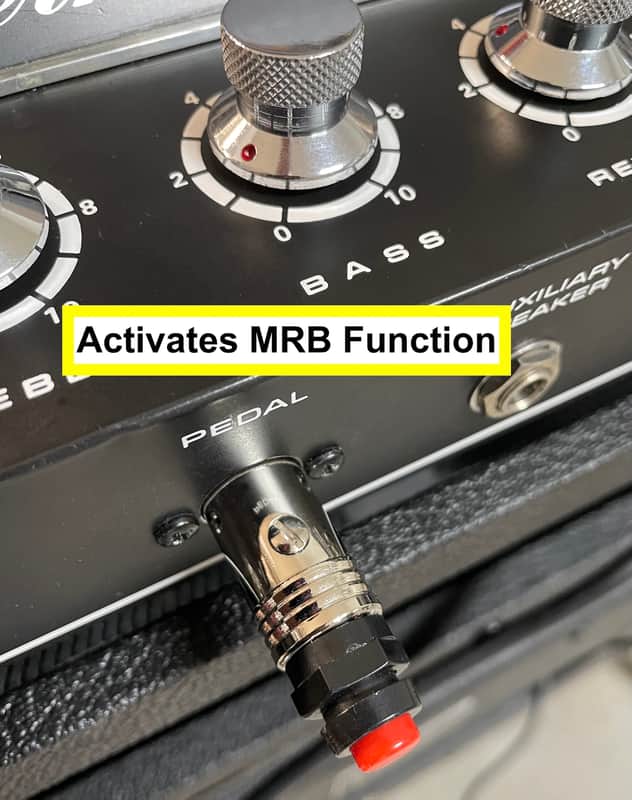 Vox Berkeley and Cambridge Bullet MRB Switch 1960s - Brass over Nickel Vintage Preh Germany Brand image 1