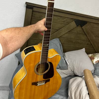 Takamine GJ72CE-12 NAT G70 Series 12-String Jumbo Cutaway Acoustic/Electric Guitar 2010s - Natural Gloss image 10