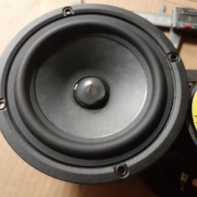 5" FULL RANGE DRIVER PAIR PMR 4FRBH 75- 18.5KHZ PAIR COPPER CAP POLE PLATE ALUM BASKET AND PHASE PLU image 8