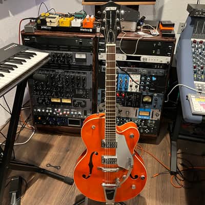 Gretsch electromatic Hollow Body 2004 - orange image 2