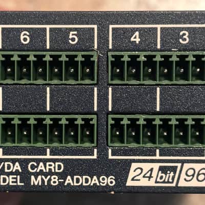 Yamaha MY8-ADDA96 8-Channel AD/DA Expansion Card (24-bit / 96kHz) 2007 image 2