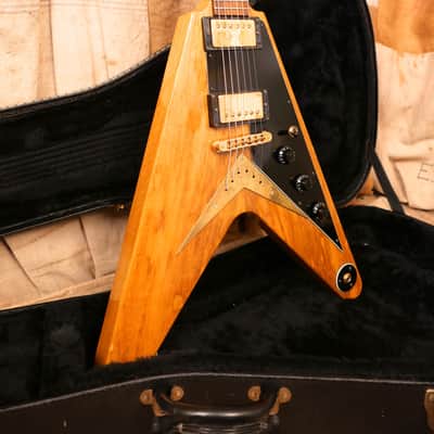 Hamer Vector Korina Limited Edition Flying V #27 of 72 1997 Korina image 6