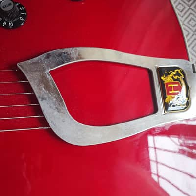 Hagstrom Viking 2008, with original case. image 6