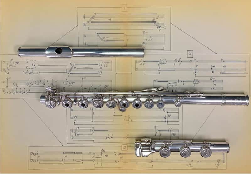 Haynes Handmade & Custom Build 1960 - Solid Silver Flute image 1