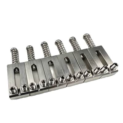 Japanese-made titanium electric guitar bridge saddles ST TL electric guitar bridge pins string saddles image 2
