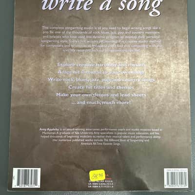 You Can Write a Song Amy Appleby CD Sheet Music Singer Songwriter Lesson Book image 2