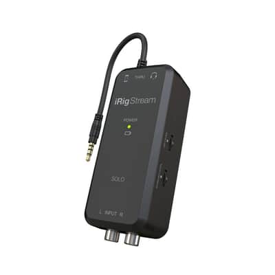 IK Multimedia iRig Stream Solo Ultracompact TRRS Audio Interface for iOS/Android image 2