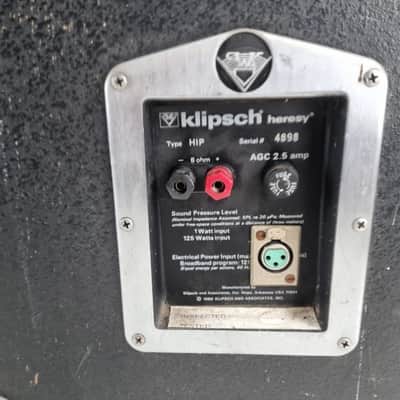 Klipsch Heresy HIP - PA speakers (Set.1) image 13