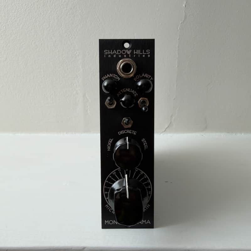 Shadow Hills Mono GAMA 500 Series Mic Preamp Module 2010s - Black image 1