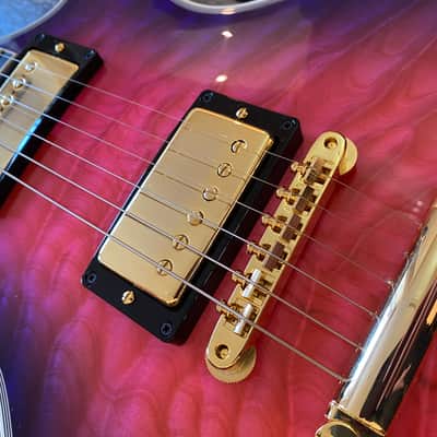 Gibson Custom Shop 1968 Les Paul Custom 7A Quilted Top Japanese Anniversary Order Nr MInt image 11
