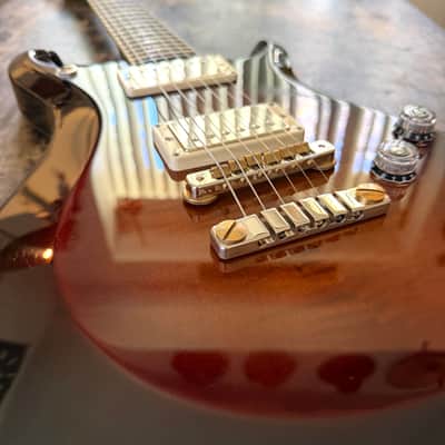 PRS S2 McCarty 594 Custom Color Dark Amber Smokewrap Burst. Free Shipping image 4