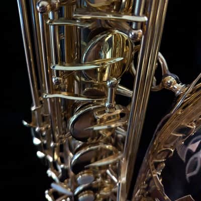 Selmer STS280R La Voix II Step-Up Model Tenor Saxophone 2010s - Clear-Lacquered Brass image 10