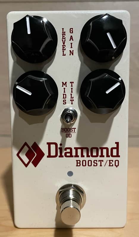 Diamond Boost / EQ (4-Knob) 2025 - Present - White