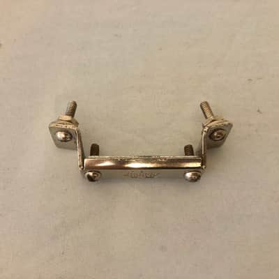 Vintage 60s Ludwig P83 Throw Off & P32 Butt End Plate Snare Drum, Nickel, Supraphonic image 7