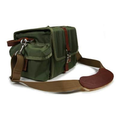 Tucker & Bloom DJ Sidekick 45 7" Vinyl Record DJ Bag 100 (olive ballistic) image 9