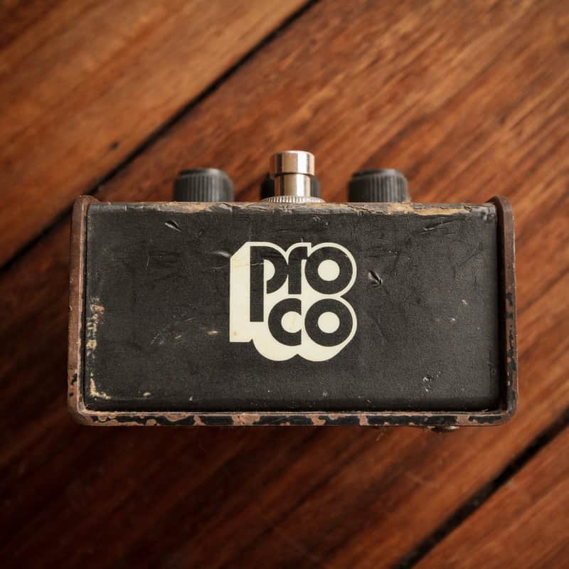 ProCo RAT v4 Flat Top 'Woodcutter' Distortion Pedal 1988 | Reverb