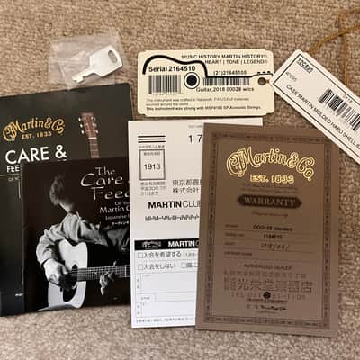 Martin 000-28 Reimagined 2018 – KOEIDO Selected – Original Martin Case & Papers image 18