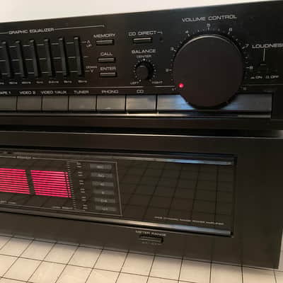 Vintage Kenwood KM-107 Amplifier KC-207 Pre-Amplifier Good Condition image 4