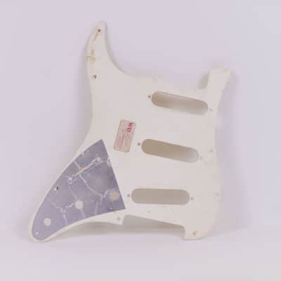 1970's Vintage WD Music 3 Ply Stratocaster White Pearloid SSS Pickguard ~MINT~ Pearl Fender Strat Guitar image 2