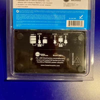 Livewire ABY 1 Amplifier Selector / Combiner Pedal image 2