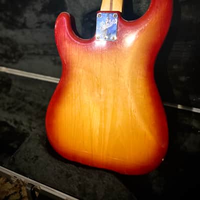 Fender 1984 Standard Stratocaster 2 knob ‘Dan Smith’ - Sienna burst image 3